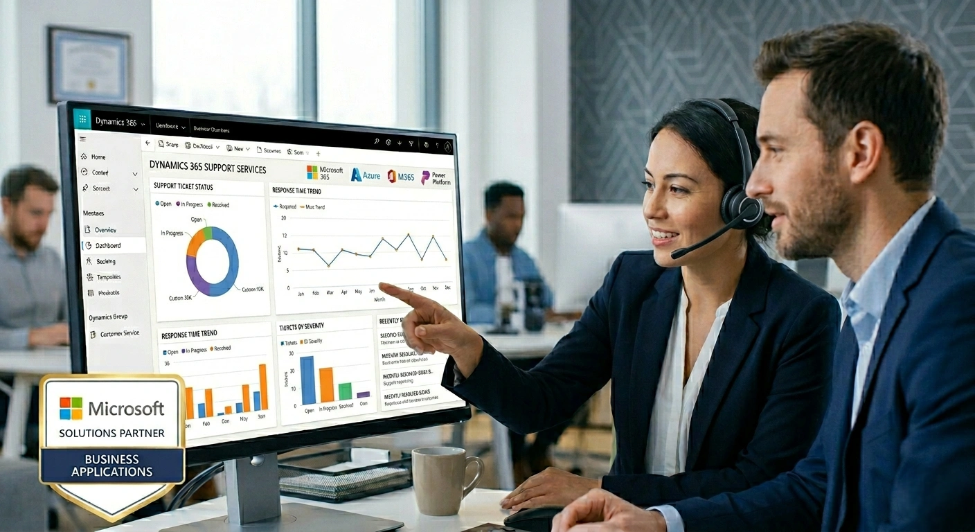 Dynamics 365 Support Services for ERP and CRM Systems